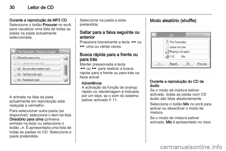 OPEL ANTARA 2013  Manual de Informação e Lazer (in Portugues) 