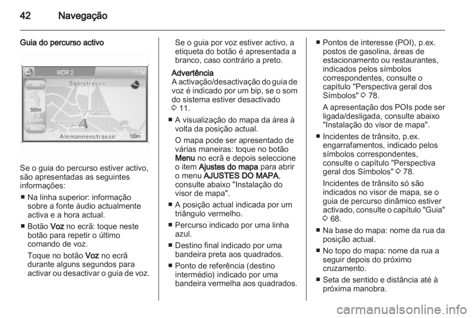 OPEL ANTARA 2013  Manual de Informação e Lazer (in Portugues) 