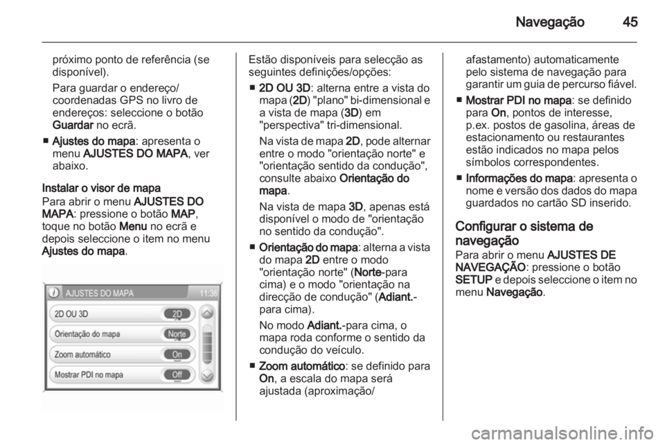 OPEL ANTARA 2013  Manual de Informação e Lazer (in Portugues) 