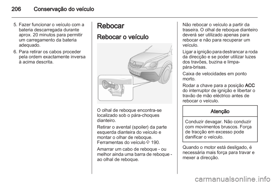 OPEL ANTARA 2013.5  Manual de Instruções (in Portugues) 