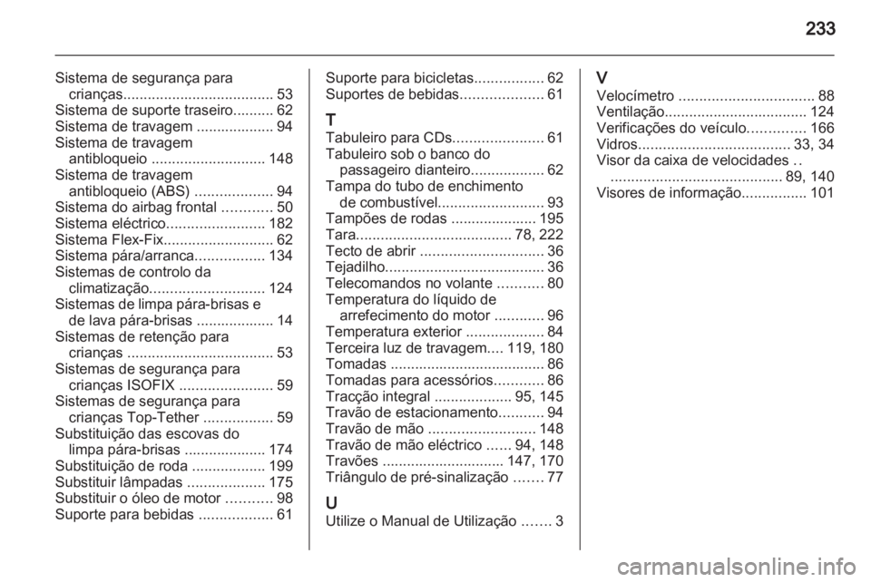 OPEL ANTARA 2013.5  Manual de Instruções (in Portugues) 