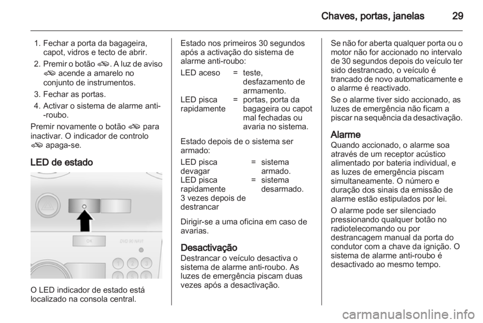 OPEL ANTARA 2013.5  Manual de Instruções (in Portugues) 