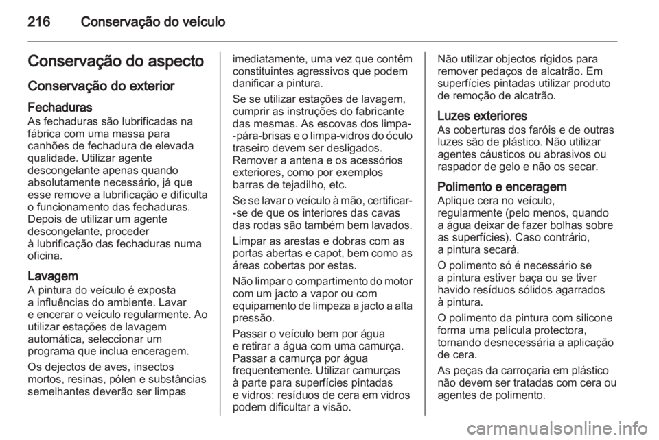 OPEL ASTRA H 2010.5  Manual de Instruções (in Portugues) 