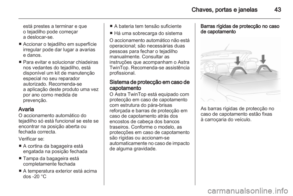 OPEL ASTRA H 2010.5  Manual de Instruções (in Portugues) 