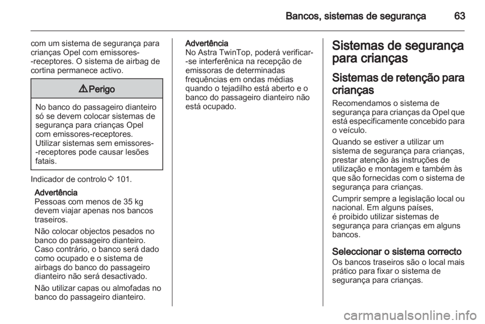 OPEL ASTRA H 2011  Manual de Instruções (in Portugues) 