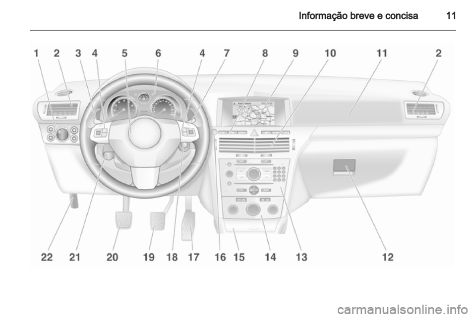 OPEL ASTRA H 2011.5  Manual de Instruções (in Portugues) 