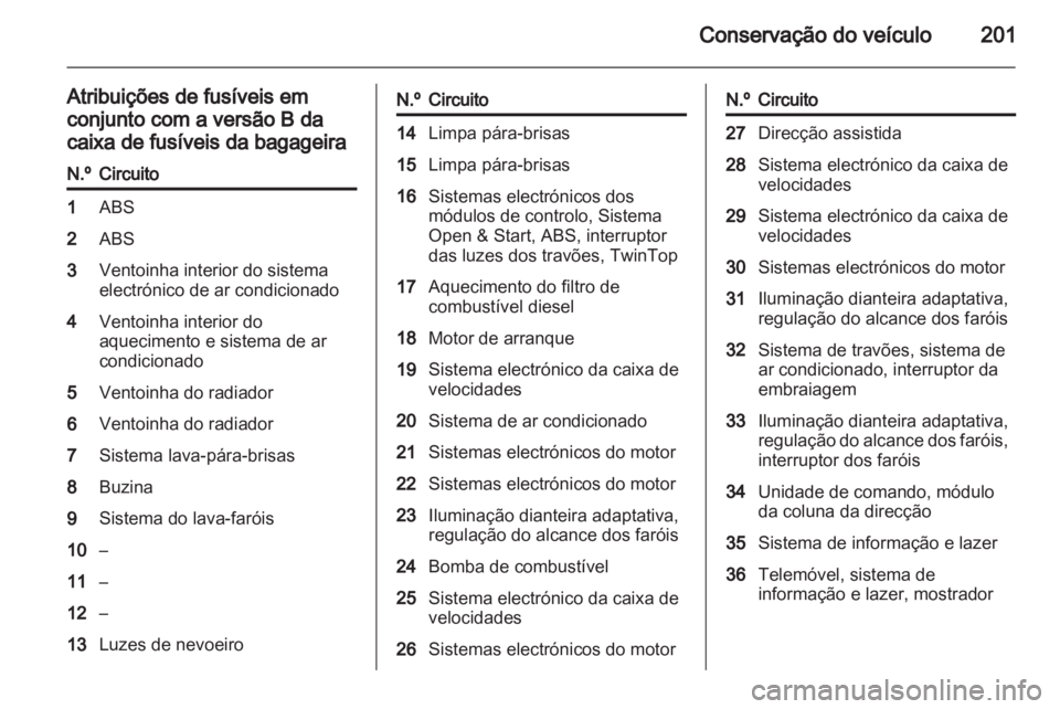 OPEL ASTRA H 2011.5  Manual de Instruções (in Portugues) 