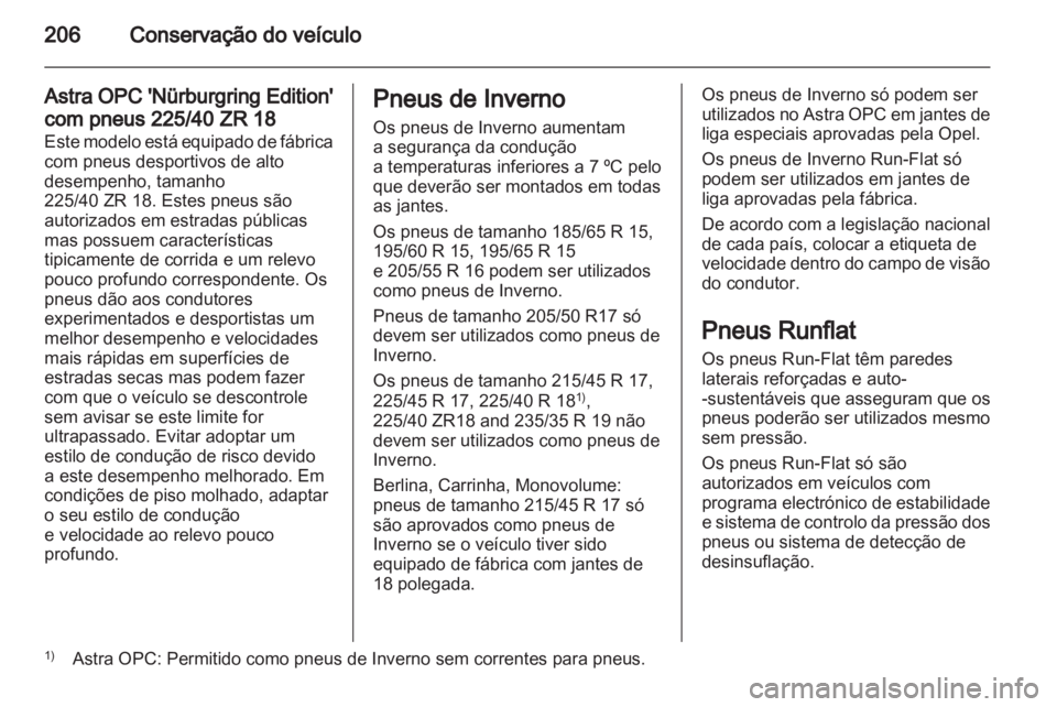 OPEL ASTRA H 2011.5  Manual de Instruções (in Portugues) 