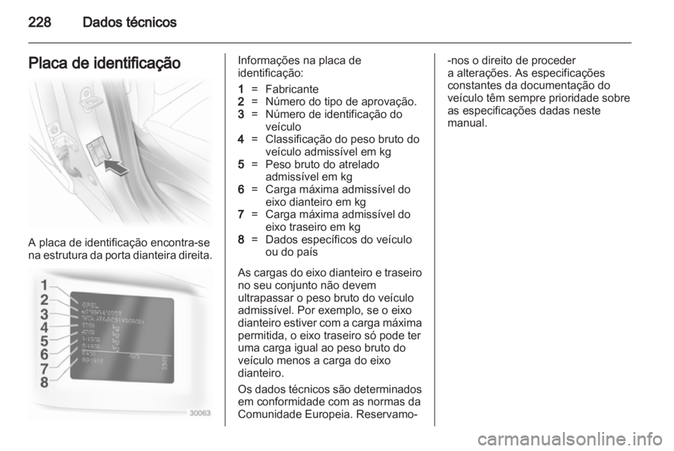 OPEL ASTRA H 2012  Manual de Instruções (in Portugues) 