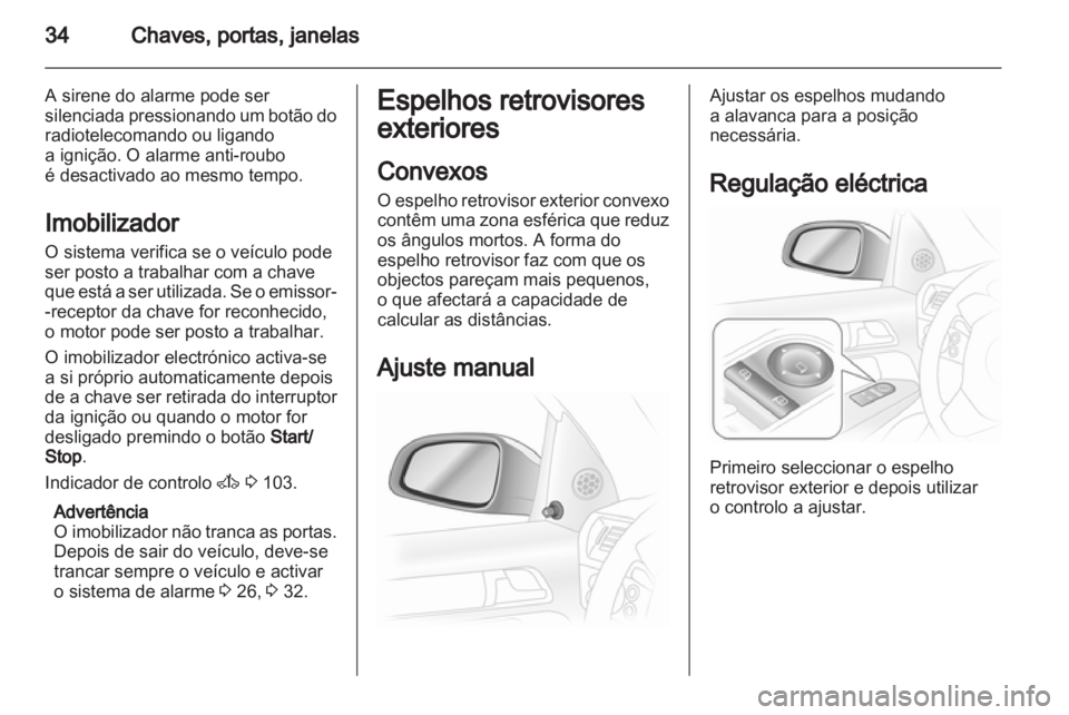 OPEL ASTRA H 2012 Manual de Instruções (in Portugues) OPEL ASTRA H 2012 Manual de Instruções (in Portugues)