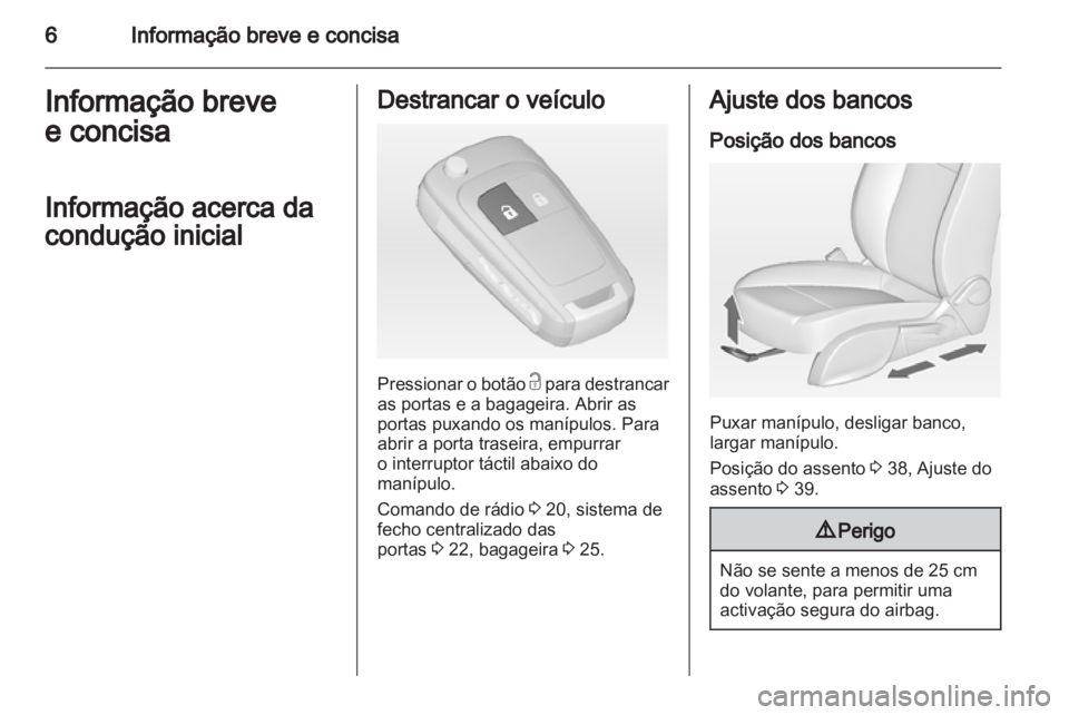 OPEL ASTRA J 2011  Manual de Instruções (in Portugues) 