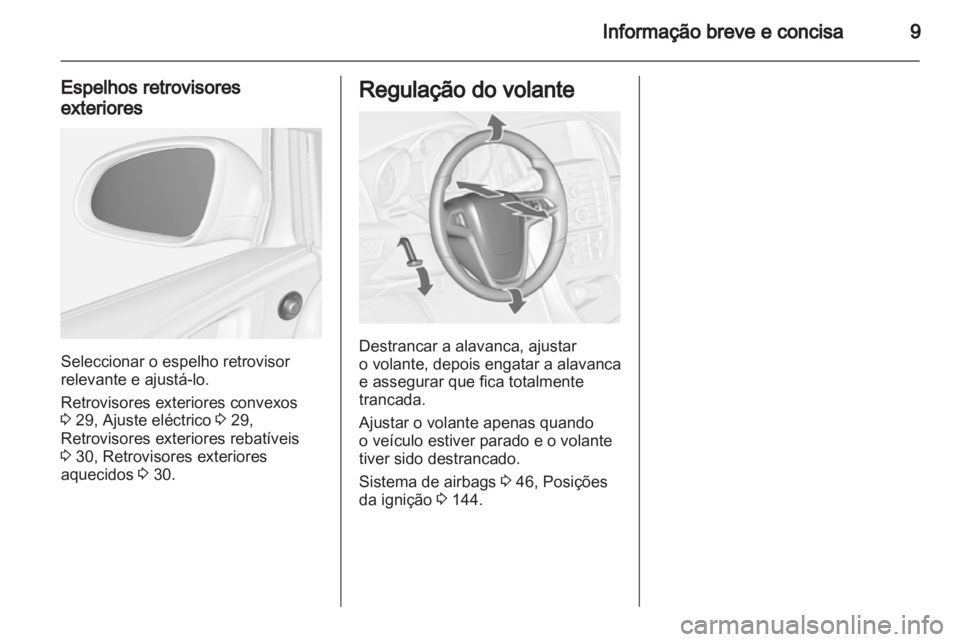 OPEL ASTRA J 2011  Manual de Instruções (in Portugues) 