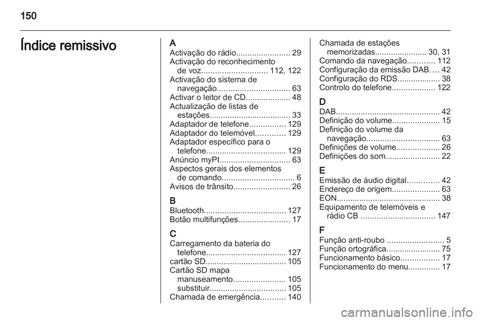 OPEL ASTRA J 2012  Manual de Informação e Lazer (in Portugues) 