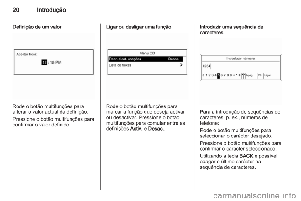 OPEL ASTRA J 2012  Manual de Informação e Lazer (in Portugues) 