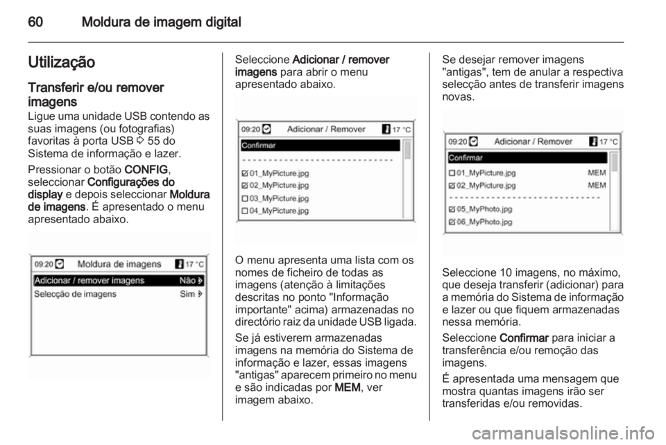 OPEL ASTRA J 2012  Manual de Informação e Lazer (in Portugues) 