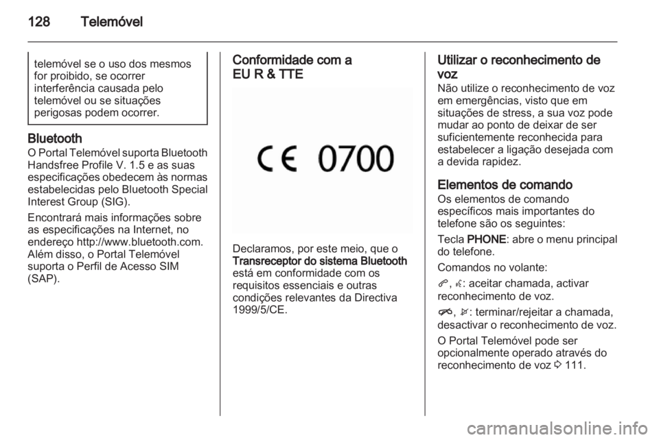 OPEL ASTRA J 2013 Manual de Informação e Lazer (in Portugues) OPEL ASTRA J 2013 Manual de Informação e Lazer (in Portugues)