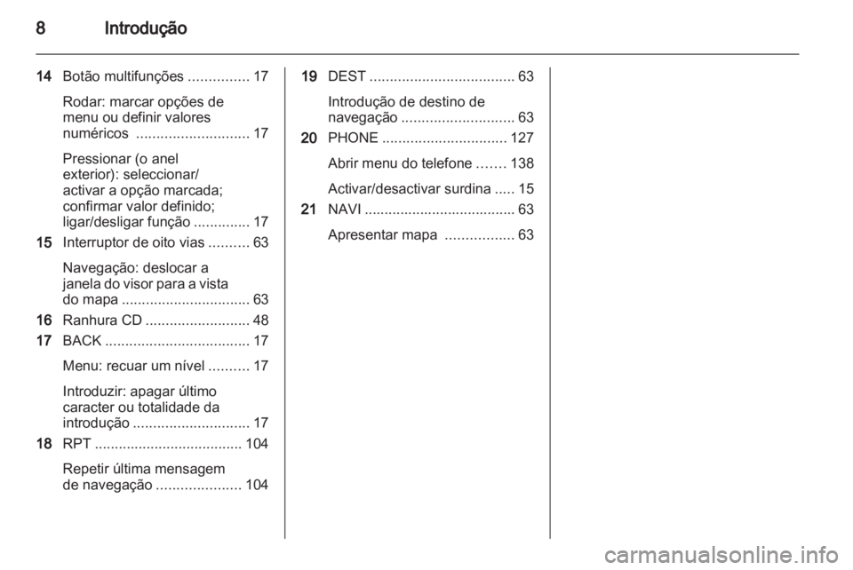 OPEL ASTRA J 2013  Manual de Informação e Lazer (in Portugues) 