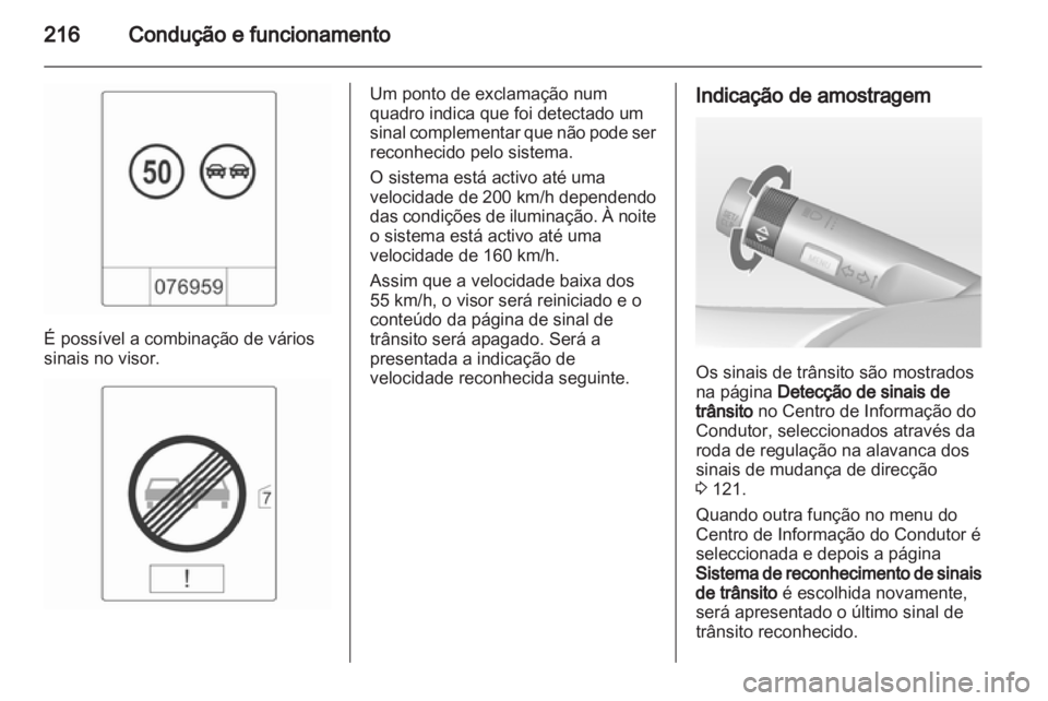OPEL ASTRA J 2013  Manual de Instruções (in Portugues) 
