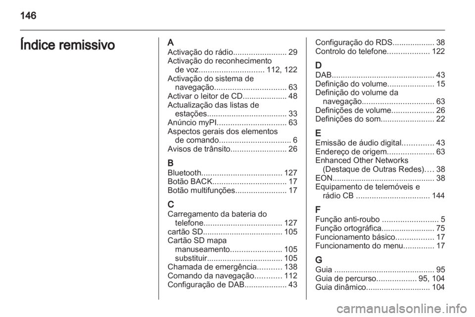OPEL ASTRA J 2013.5  Manual de Informação e Lazer (in Portugues) 