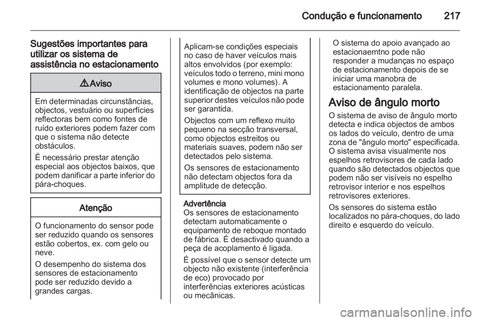 OPEL ASTRA J 2013.5 Manual de Instruções (in Portugues) OPEL ASTRA J 2013.5 Manual de Instruções (in Portugues)