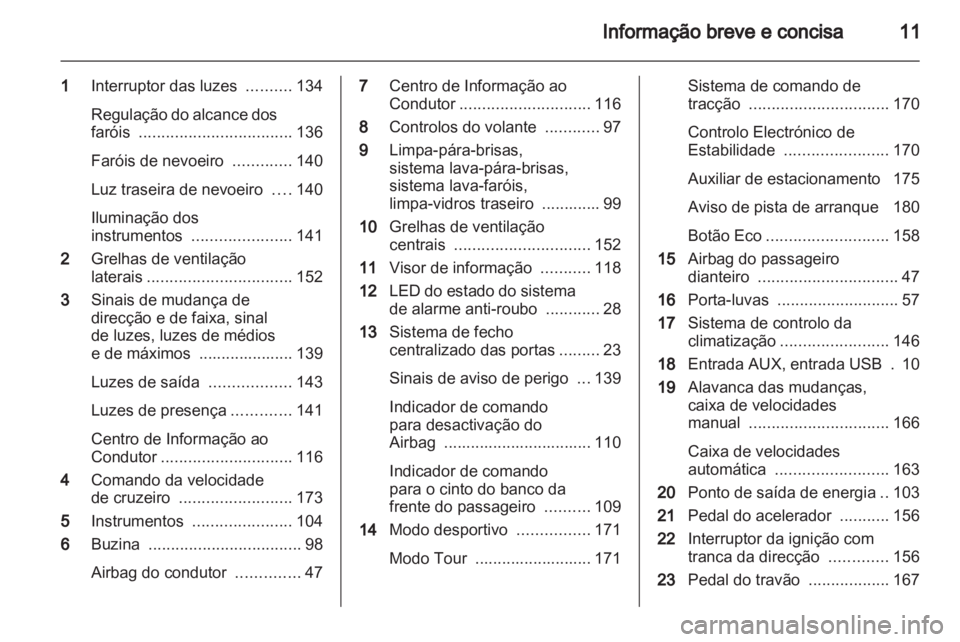 OPEL ASTRA J HB5 & ST 2012  Manual de Instruções (in Portugues) 