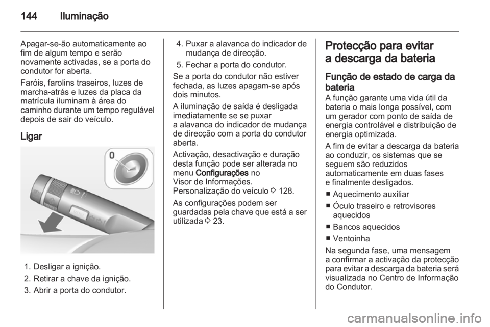 OPEL ASTRA J HB5 & ST 2012 Manual de Instruções (in Portugues) OPEL ASTRA J HB5 & ST 2012 Manual de Instruções (in Portugues)