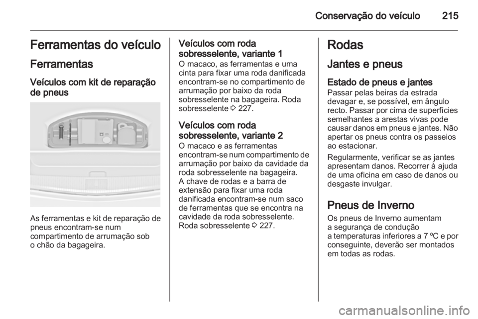 OPEL ASTRA J HB5 & ST 2012  Manual de Instruções (in Portugues) 