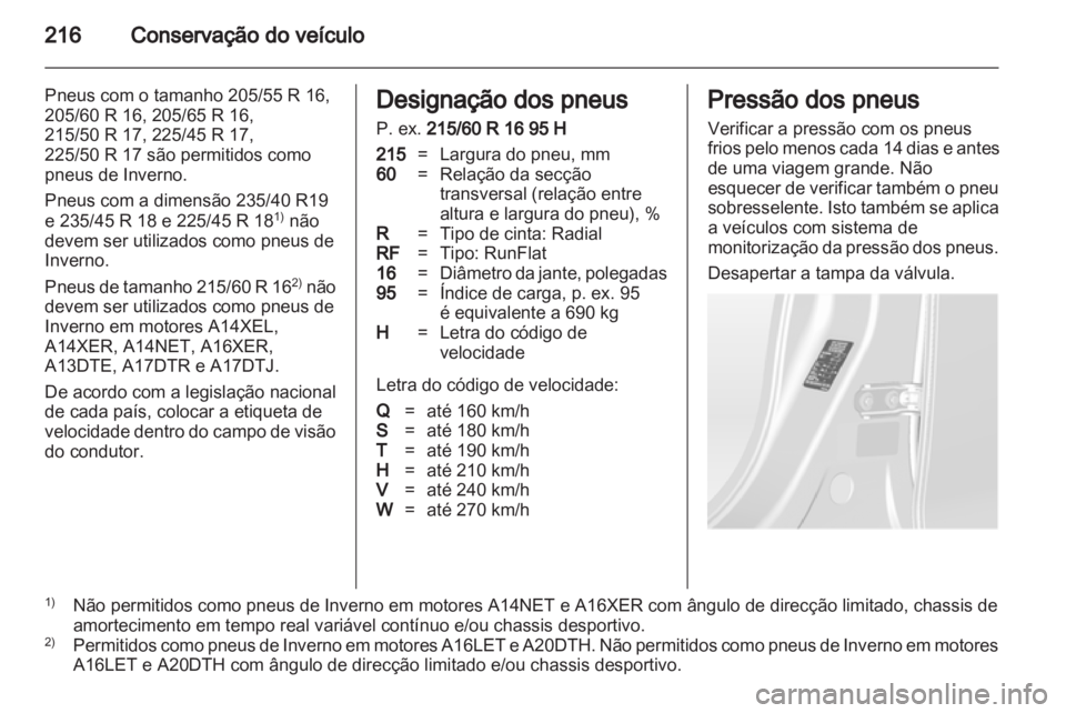 OPEL ASTRA J HB5 & ST 2012  Manual de Instruções (in Portugues) 