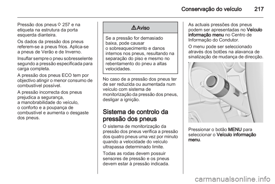 OPEL ASTRA J HB5 & ST 2012  Manual de Instruções (in Portugues) 