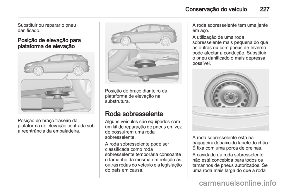 OPEL ASTRA J HB5 & ST 2012  Manual de Instruções (in Portugues) 