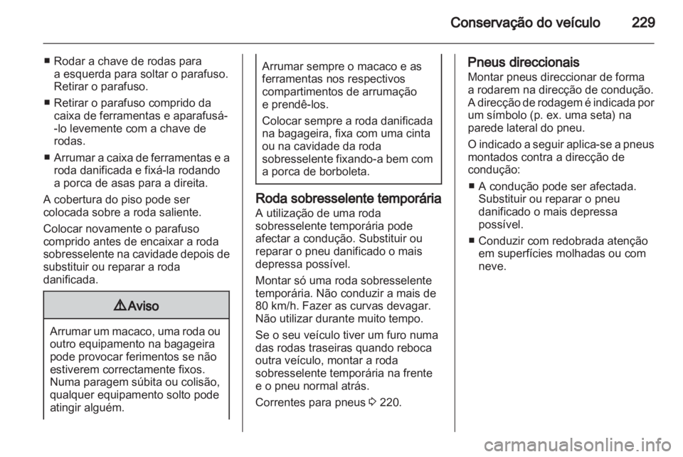 OPEL ASTRA J HB5 & ST 2012  Manual de Instruções (in Portugues) 