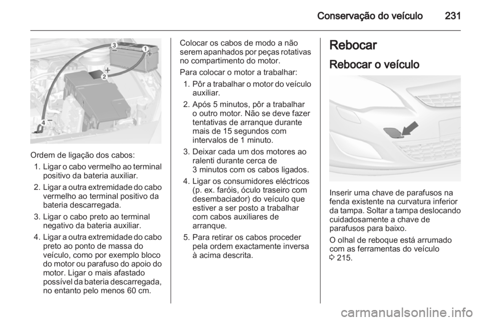 OPEL ASTRA J HB5 & ST 2012  Manual de Instruções (in Portugues) 