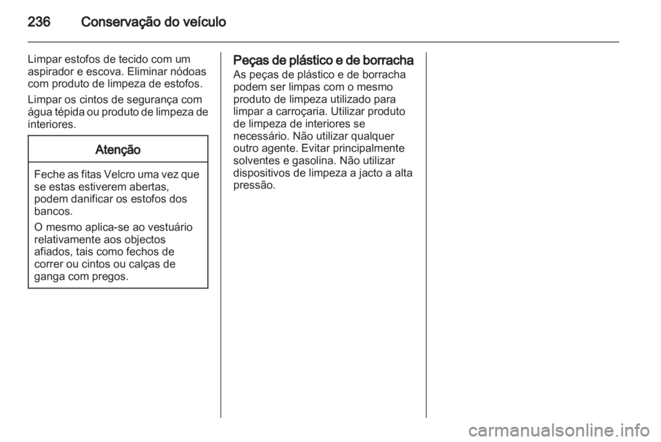 OPEL ASTRA J HB5 & ST 2012  Manual de Instruções (in Portugues) 