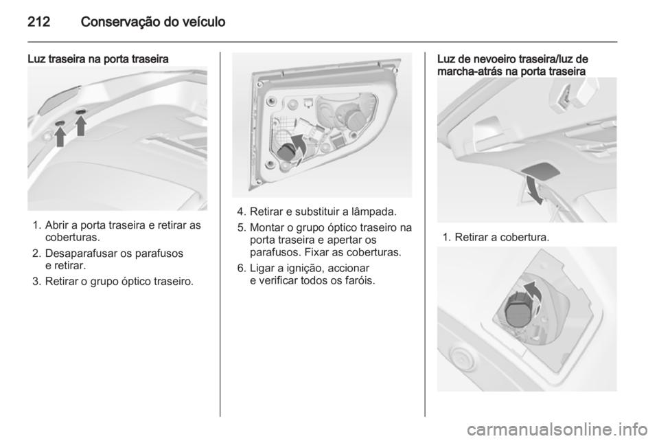 OPEL ASTRA J HB5 & ST 2012.5  Manual de Instruções (in Portugues) 