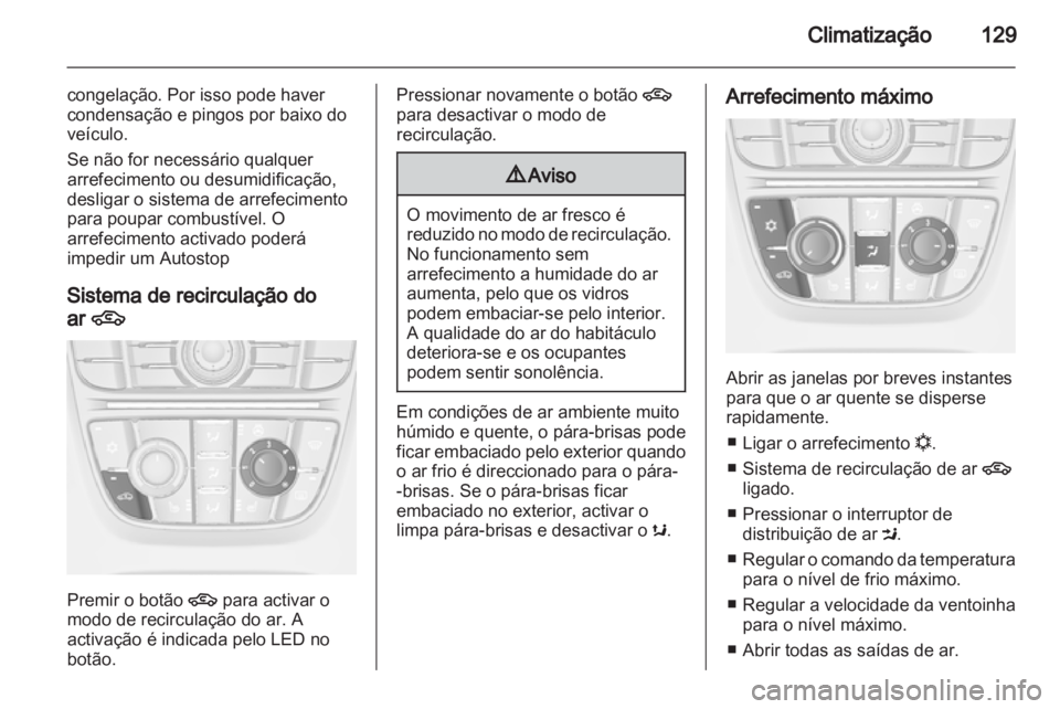 OPEL CASCADA 2013.5  Manual de Instruções (in Portugues) 