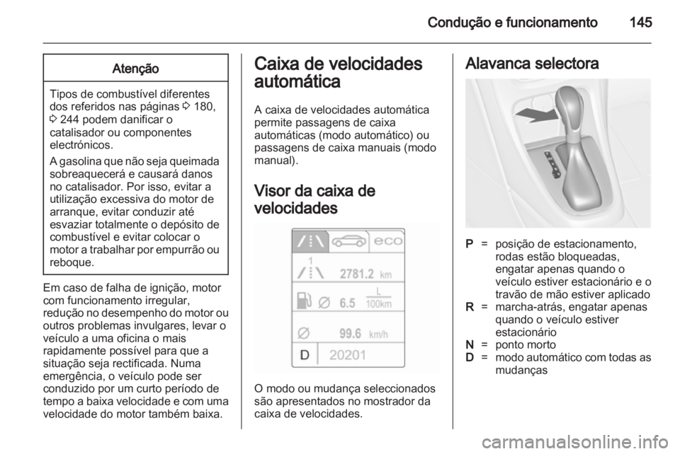 OPEL CASCADA 2013.5  Manual de Instruções (in Portugues) 