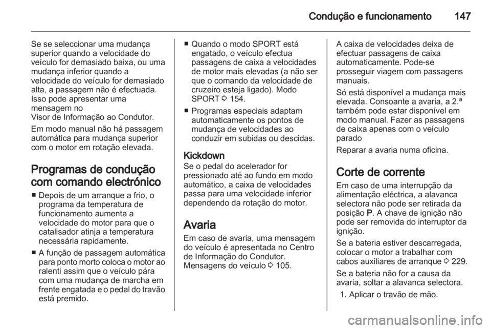 OPEL CASCADA 2013.5  Manual de Instruções (in Portugues) 