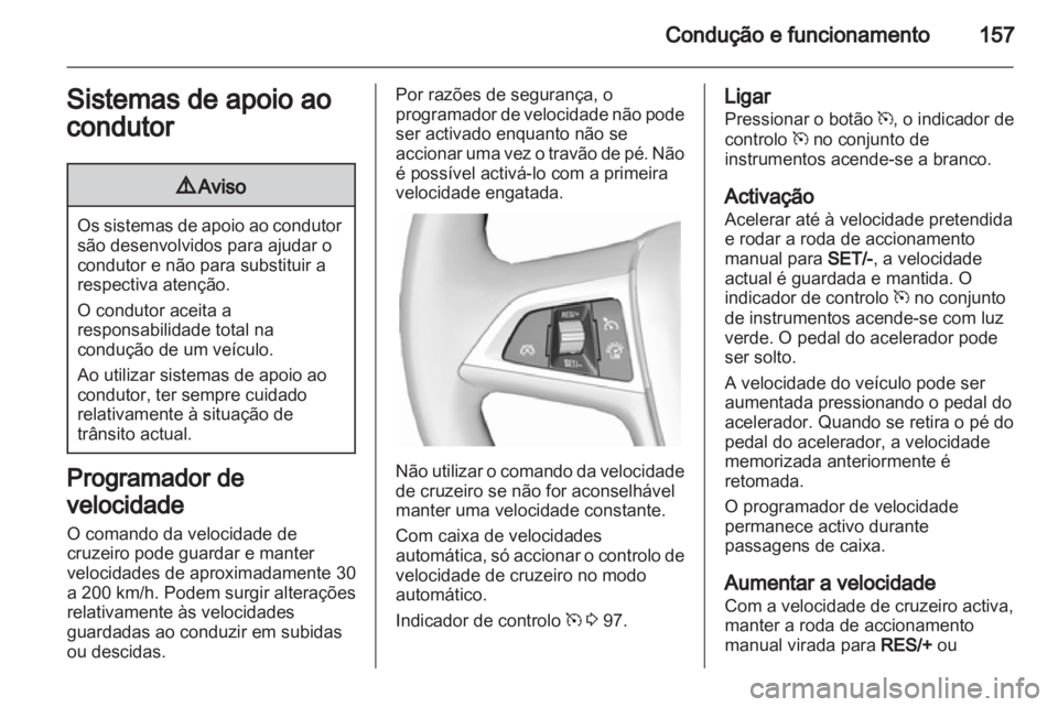 OPEL CASCADA 2013.5  Manual de Instruções (in Portugues) 