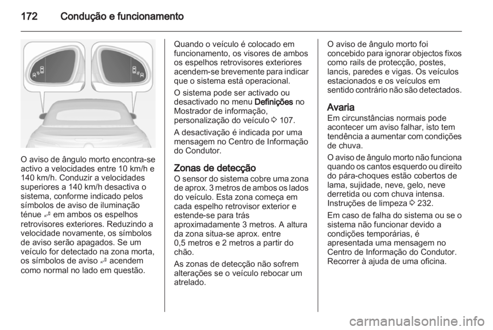 OPEL CASCADA 2013.5  Manual de Instruções (in Portugues) 