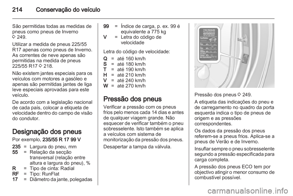 OPEL CASCADA 2013.5 Manual de Instruções (in Portugues) OPEL CASCADA 2013.5 Manual de Instruções (in Portugues)