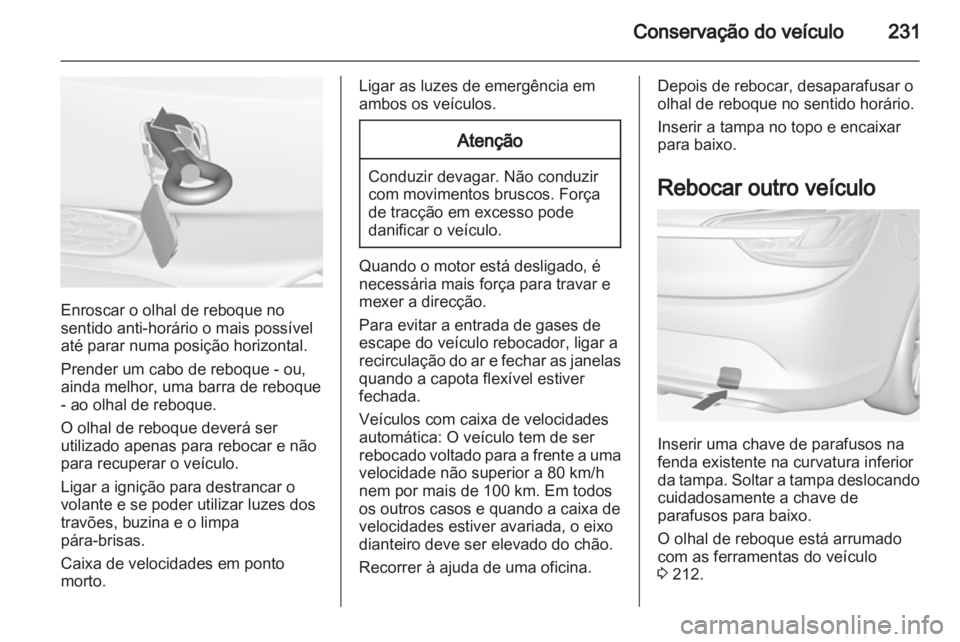OPEL CASCADA 2013.5  Manual de Instruções (in Portugues) 