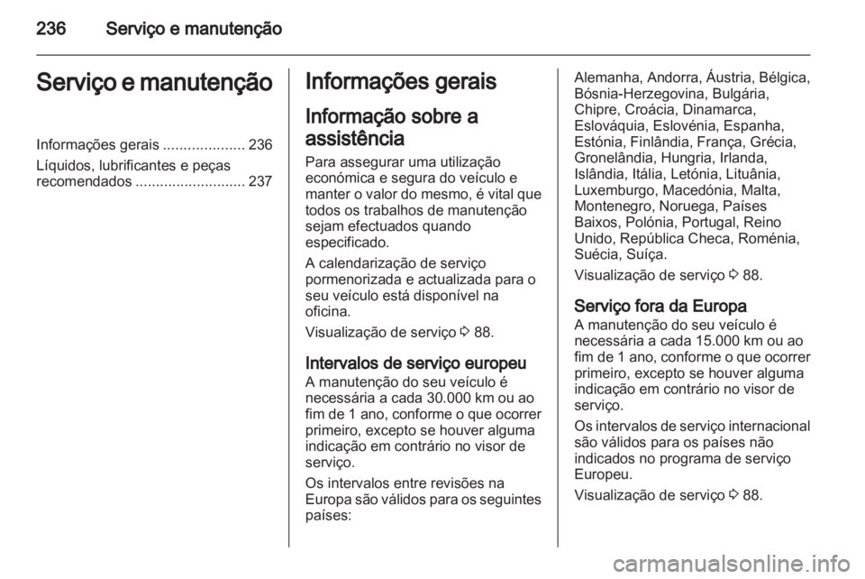 OPEL CASCADA 2013.5  Manual de Instruções (in Portugues) 