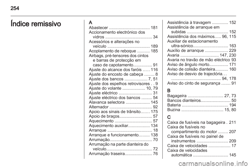 OPEL CASCADA 2013.5  Manual de Instruções (in Portugues) 