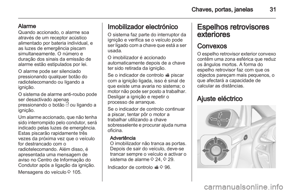 OPEL CASCADA 2013.5  Manual de Instruções (in Portugues) 