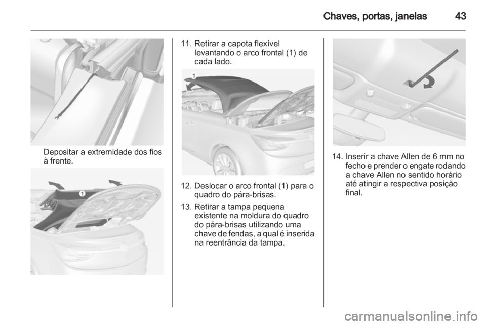 OPEL CASCADA 2013.5  Manual de Instruções (in Portugues) 