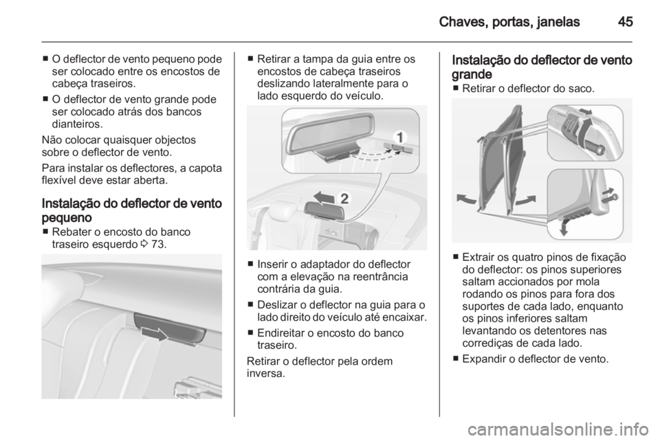 OPEL CASCADA 2013.5  Manual de Instruções (in Portugues) 