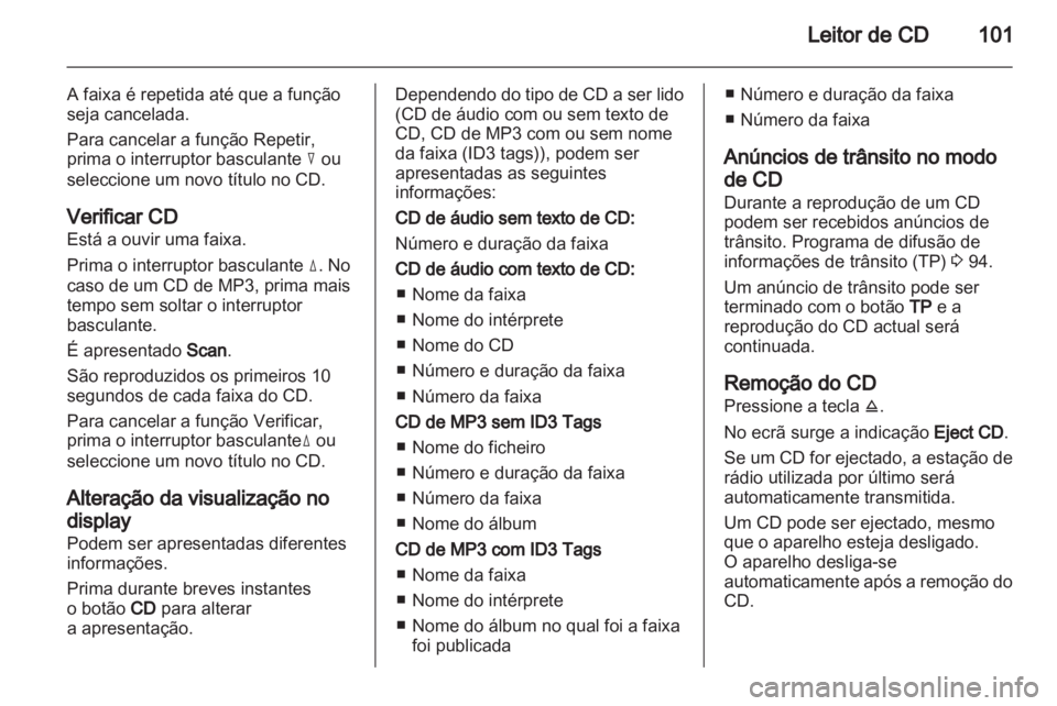 OPEL COMBO 2011  Manual de Informação e Lazer (in Portugues) 