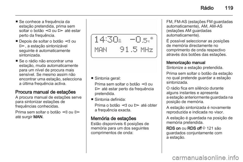 OPEL COMBO 2011  Manual de Informação e Lazer (in Portugues) 