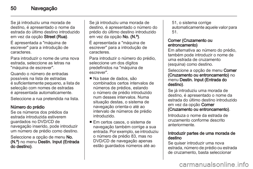 OPEL COMBO 2011  Manual de Informação e Lazer (in Portugues) 