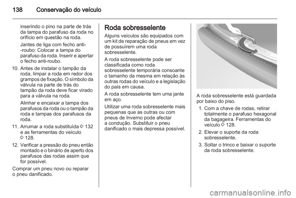 OPEL COMBO 2011 Manual de Instruções (in Portugues) OPEL COMBO 2011 Manual de Instruções (in Portugues)
